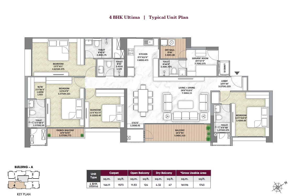 Mantra Mayfair Floor Plan