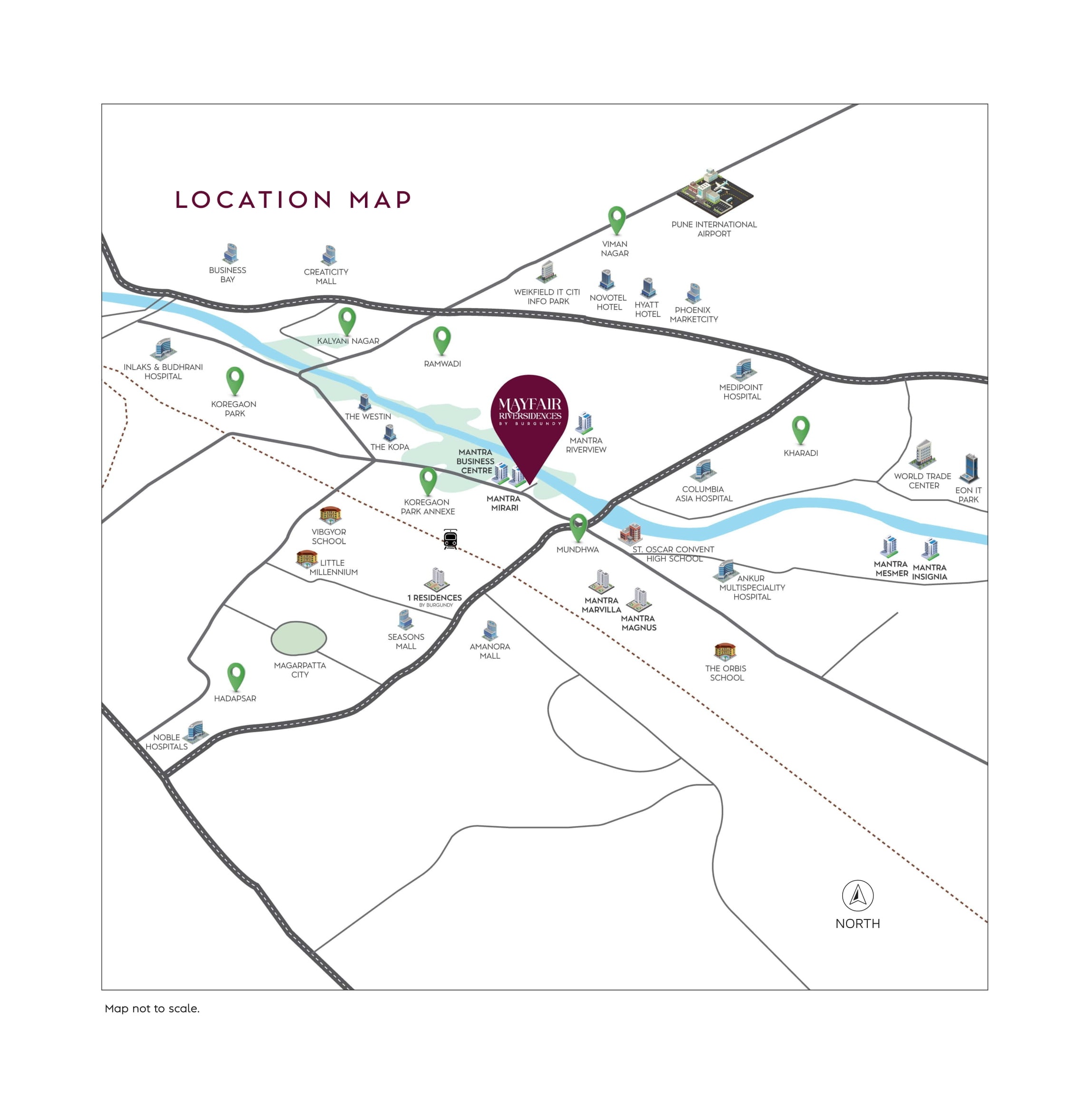 Mantra Mayfair Location Map